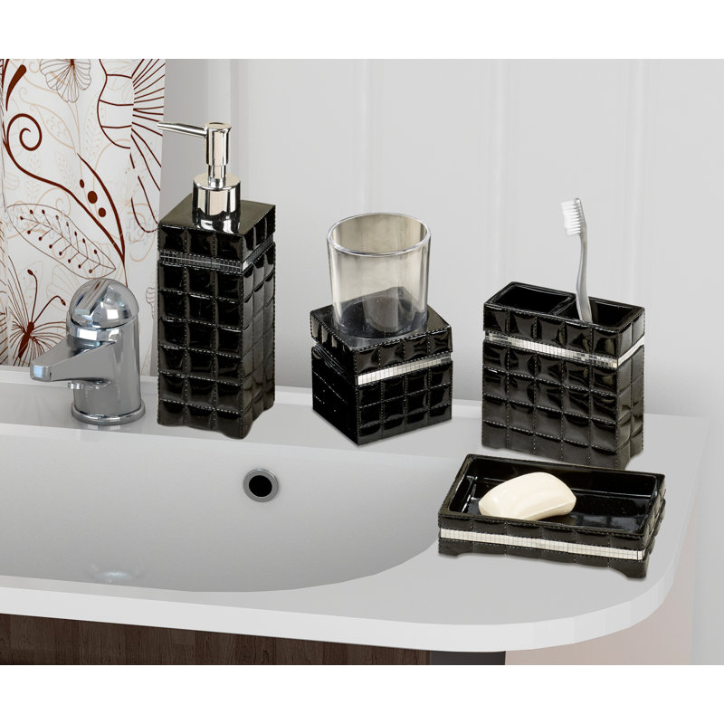 Caldwell Bathroom Accessory Set
