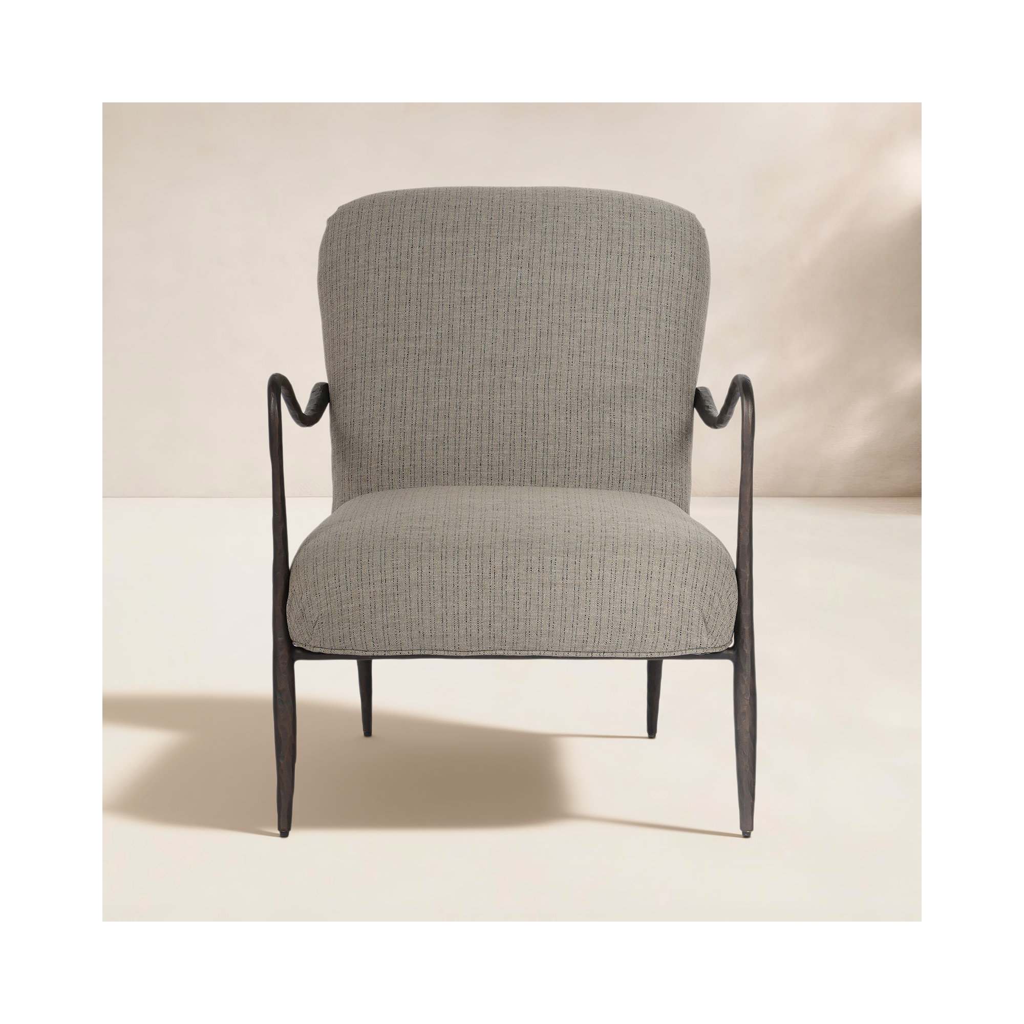 Locke Metal Outdoor Lounge Chair