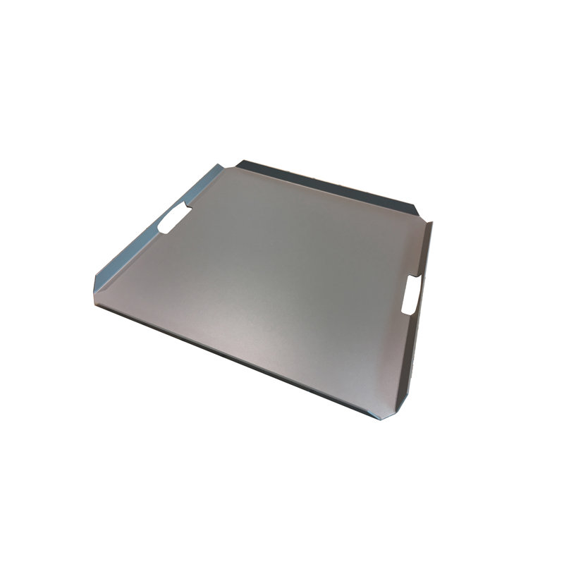 Kayo Metal Tray, Mocha, 3cm H x 41cm W x 41cm D