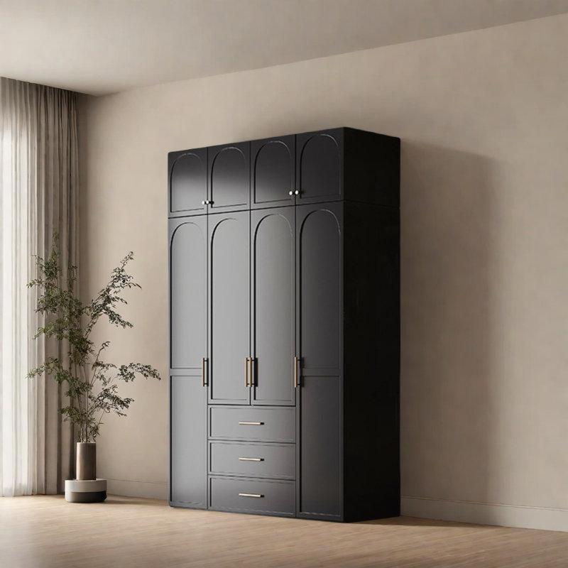 Simple And Light Luxury High End Wardrobe, 98" H x 63" W x 24" D