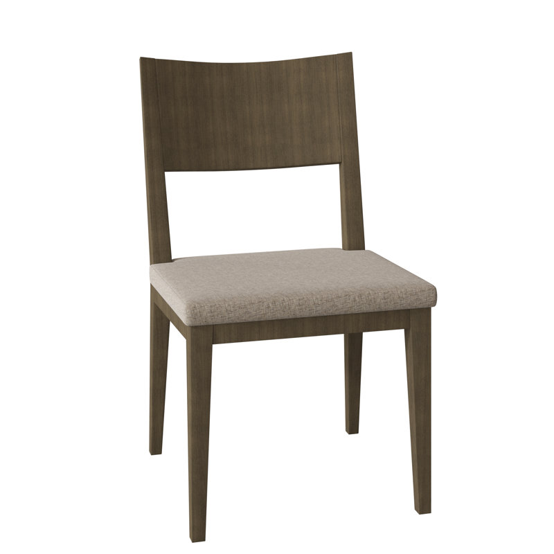 Beene 19'' H Upholstered Maple Side Chair, Nantucket, Rain