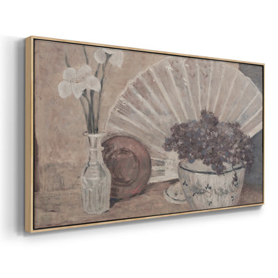Botanical Series-CD XXXIV - Toile tendue avec châssis encadré - Prêt à être accroché