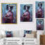 Samurai Cyberpunk Chick I - peinture sur toile-88566088-88566086