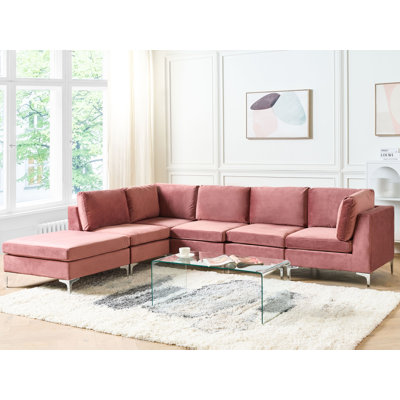 Millings 5 Seater Velvet Sofa & Chaise