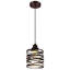 Luminaire suspendu cylindrique à 1 lumière Levona-484596820-484596821