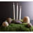 2.5'' H Glass Tabletop Candle Accessories