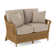 Boca Upholstered 55'' Loveseat