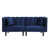 Velours bleu marine est en rupture de stock