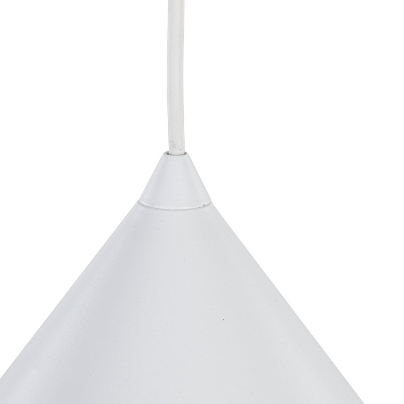 CONO Pendant Lamp XL, White, 67" H x 20" W
