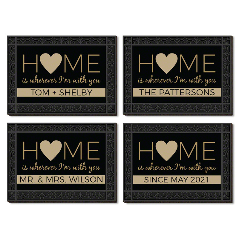 Décoration murale personnalisable où que vous soyez chez vous, H 21 po x l 16 po x p 0,5 po