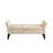 51.5" Bed Bench With Storage Beige Velvet-1237168509
