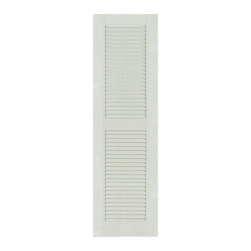 Custom Louvred Shutter with Straight Top, Sasge, 38", 16.25"