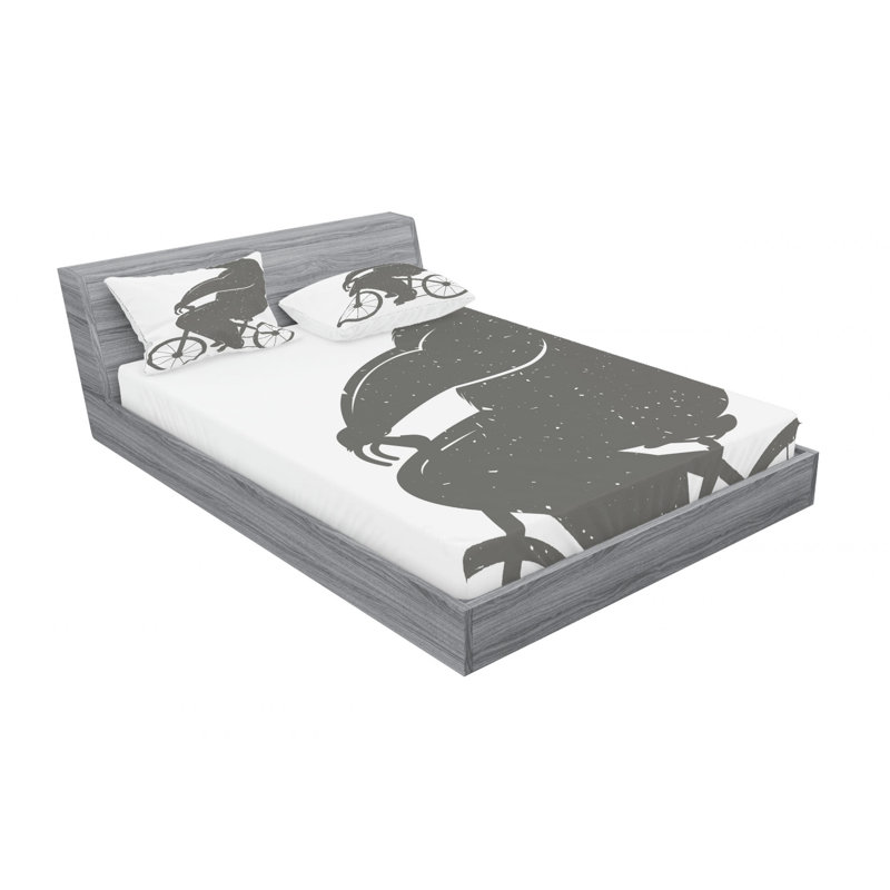 Microfiber Sheet Set, Full Sheet Set with Fitted Sheet