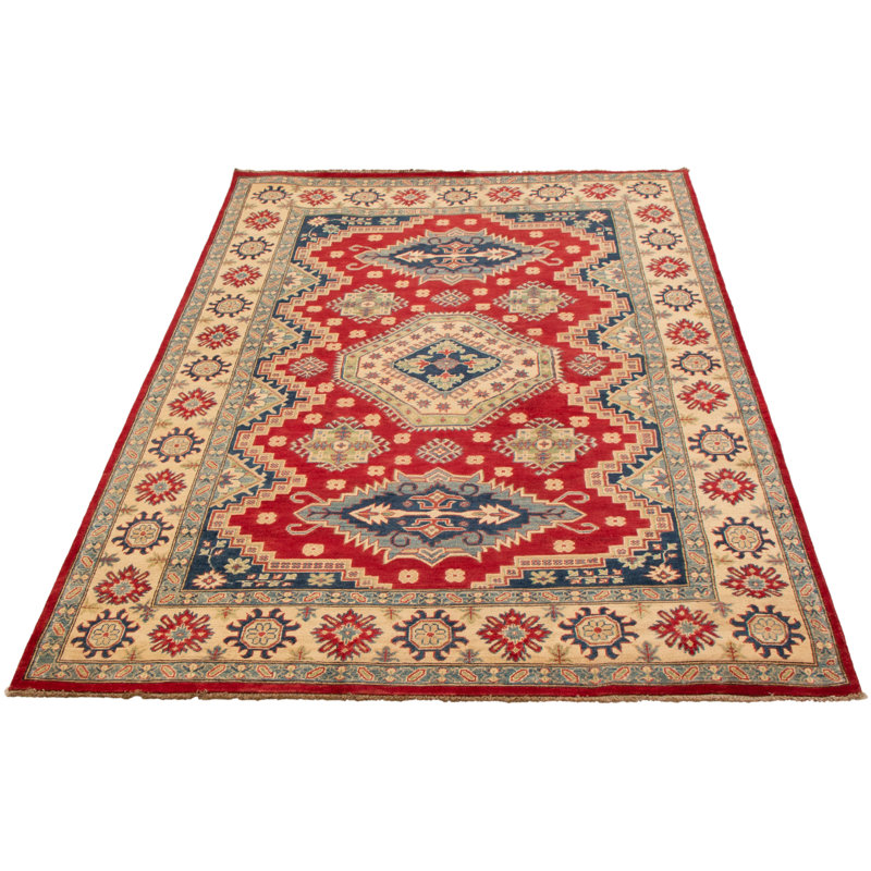 Tapis rouge Finest Ghazni 6 pi 9 po x 9 pi 8 po