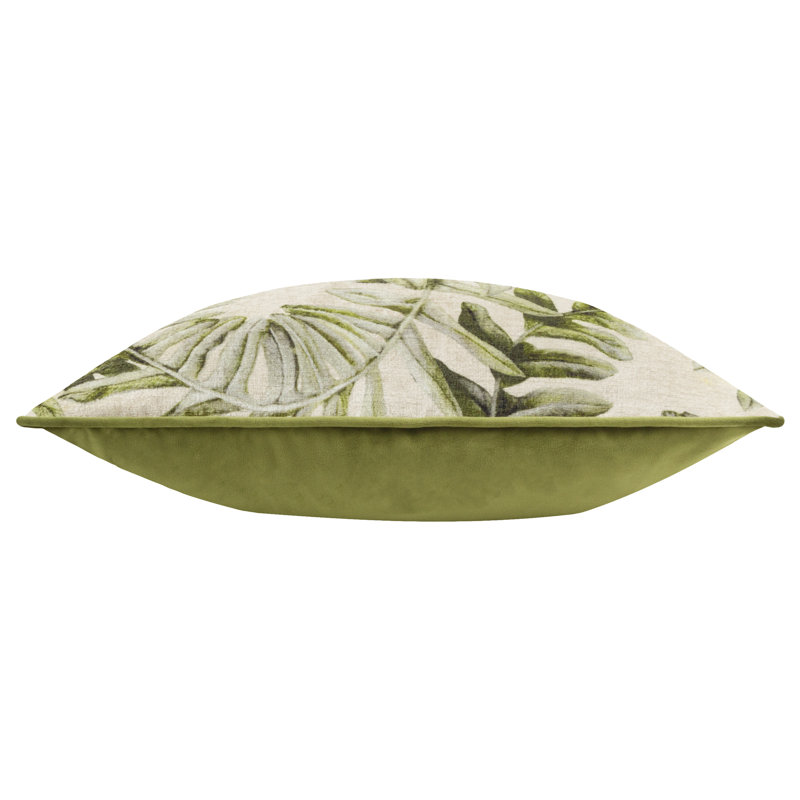 Kielder Forest Sherwood Abstract Green Square Cushion