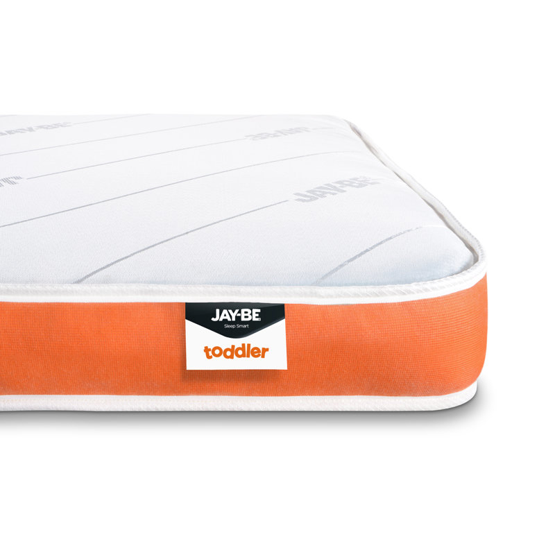Jay-Be Toddler Foam Free Sprung Mattress - Suitable for 2+ years of age