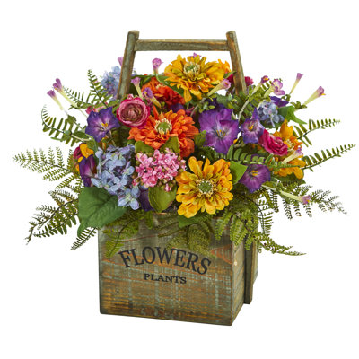 Mixed Arrangement in Basket