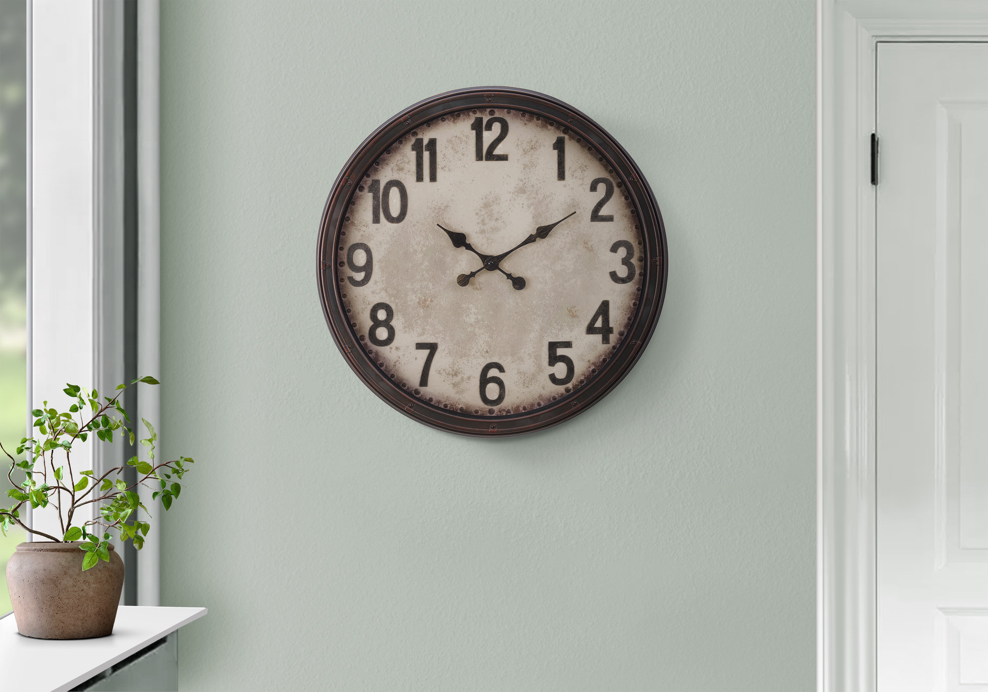 Fleur De Lis Living Clocks, 20\, image size:2000x1400