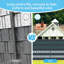Hard PVC Privacy Screen Strips for Double Bar Fences, Wind Protection, Weatherproof, Easy to Install, Privacy Screen Fence Film Opaque for Garden Fence, Balcony-132107305