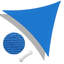 Toile d'ombrage triangulaire Yescom-113472272-113472278