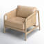  Fauteuil en cuir véritable-1344208003