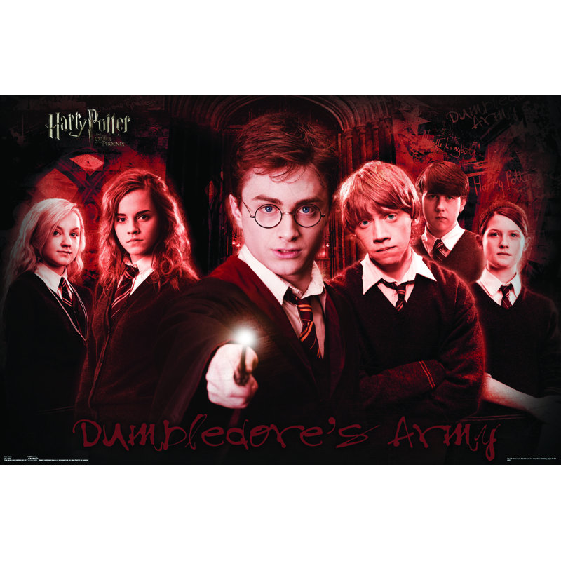« harry potter 5-dumbledore », impression sur papier
