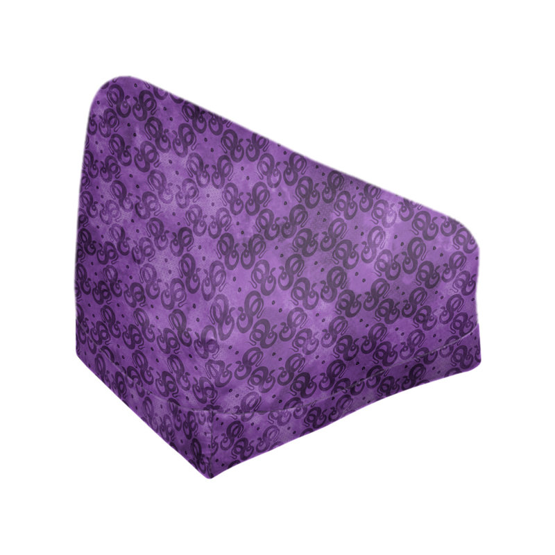 Sac de pois Leffel, H 27 po x L 30 po x P 25 po, Housse de pouf, Mauve/mauve moyen Rosalie