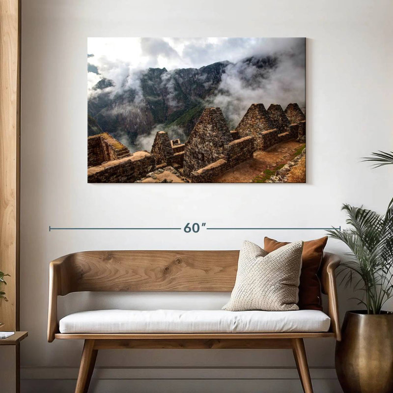 Lilie Cloudy Machu Picchu, 30" H x 45" W