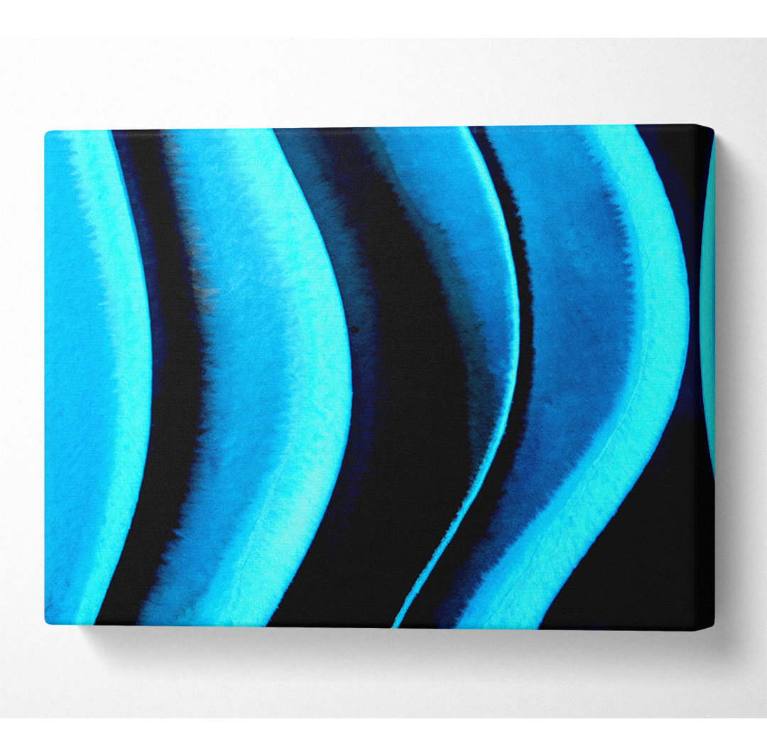 Depths Of Blue - Kunstdrucke auf Leinwand - Wrapped Canvas