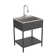 28'' L x 22.1'' W Free Standing Laundry Sink with Faucet