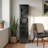 Mattapoisett 1-drawer and 2 cabinet Accent Cabinet in Black, 70.87'' H X 18.11'' W X 12.99'' D