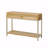 Retro Entryway Console Table With Two Drawers - Striking Geometric Design Hallway-984398052