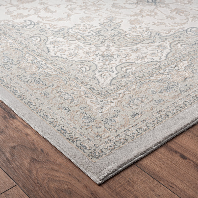 Tapis oriental neutre Neutral, Rectangle 7 pi 10 po x 10 pi 9 po