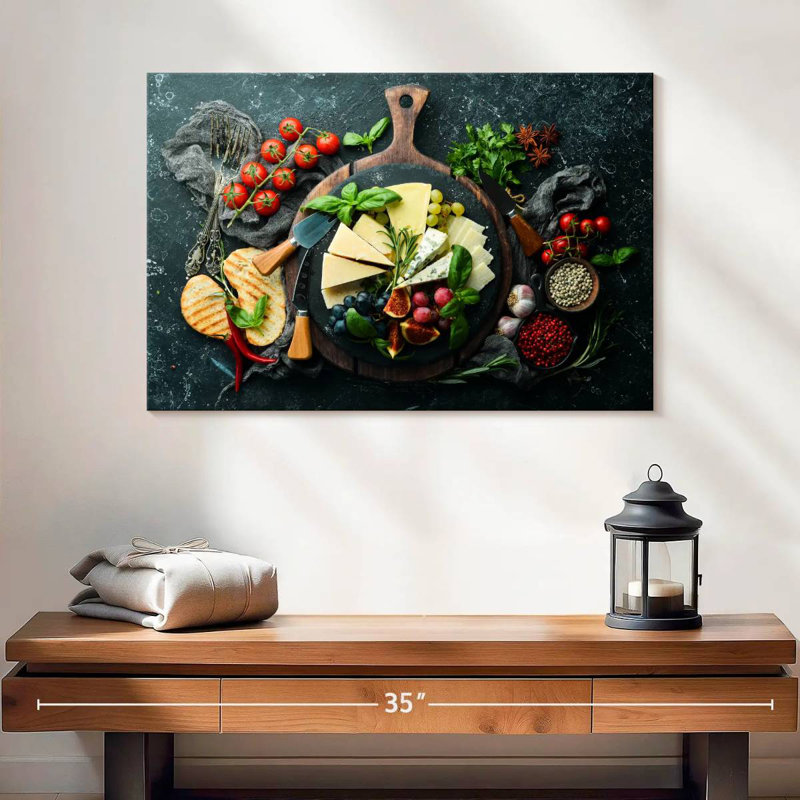 Yarlin Cheese Appetizers, 16" H x 24" W