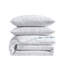Vera Wang Blurred Plaid Cotton Reversible Blue Duvet Cover Set-1422404423