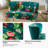 Alice Felicia Flora Printed Armless Loveseat with Metal Legs-1543530153