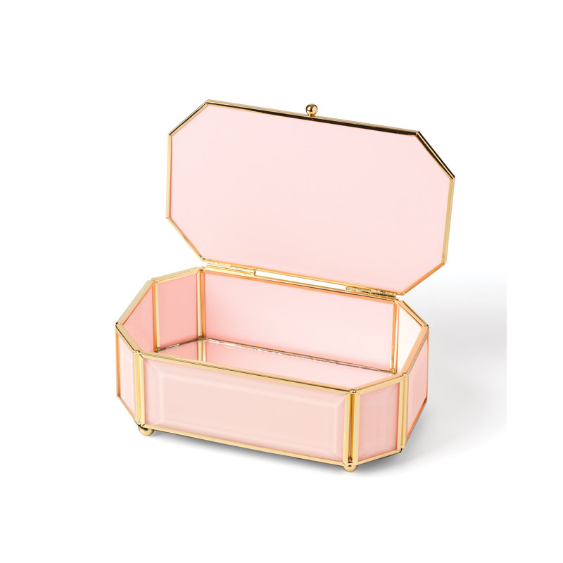Boîte à bijoux «I Treasure You», Rose