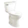 Siège de toilette allongé deux pièces 1,6 GPF cadet (non) inclus