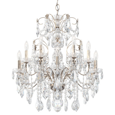 Century 12 - Light Glass Chandelier