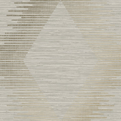 Zen Geometric Metallic Wallpaper Double Roll