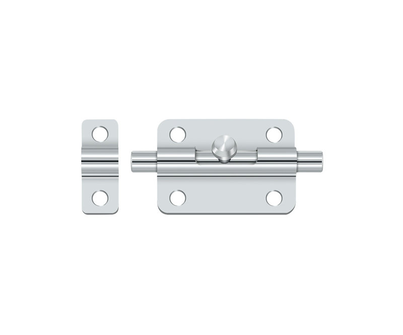 Boulon 3 po Deltana 3BBU26; finition chrome brillant, Chrome poli