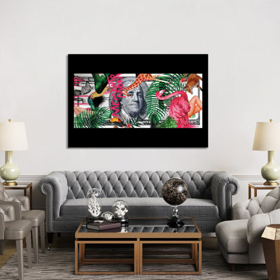 Memento Mori | Money by Danilo De Alexandria - Wrapped Canvas Gallery-Wrapped Canvas Giclée