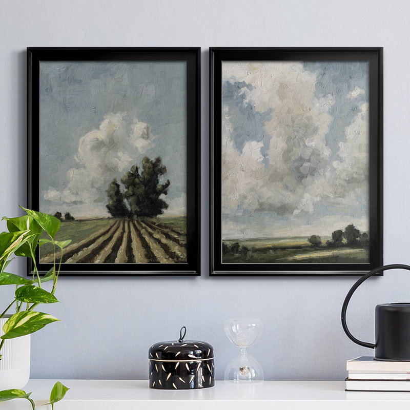 Copse of Trees, reproduction encadrée de qualité supérieure - prête à être accrochée, H 42,5 po x l 30,5 po x P 1,25 po
