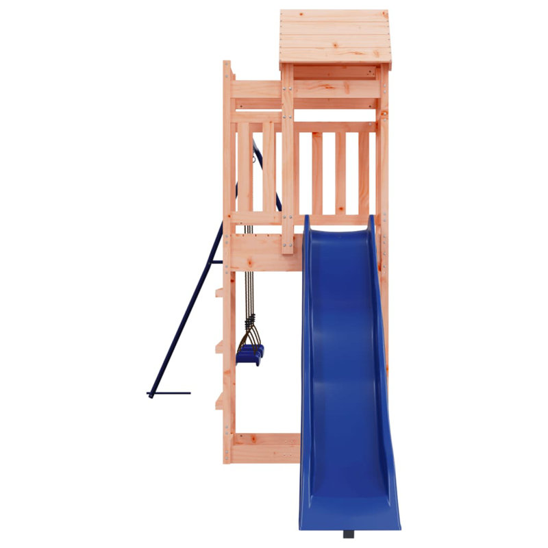 Fregoso Freeport Park Swing Set with, Brown