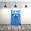 Panneau d'intimité en aluminium découpé au laser Classic Flower - art mural extérieur thermolaqué en métal, paravent de clôture de jardin décoratif-71026346-71026354