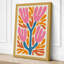 Symmetrical Bloom Botanical - Wrapped Canvas-840574230-840574231