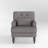 Arnice 29" W Button Tufted Upholstered Club Chair with Nailhead Trim-1011761738
