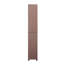 Armoire de rangement en bois avec bord festonné Jonnathon, rose antique