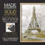 «Eiffel Tower Glitz», reproduction encadrée - bois massif