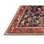 Tapis rouge/brun/beige traditionnel Zopyros-1646570970